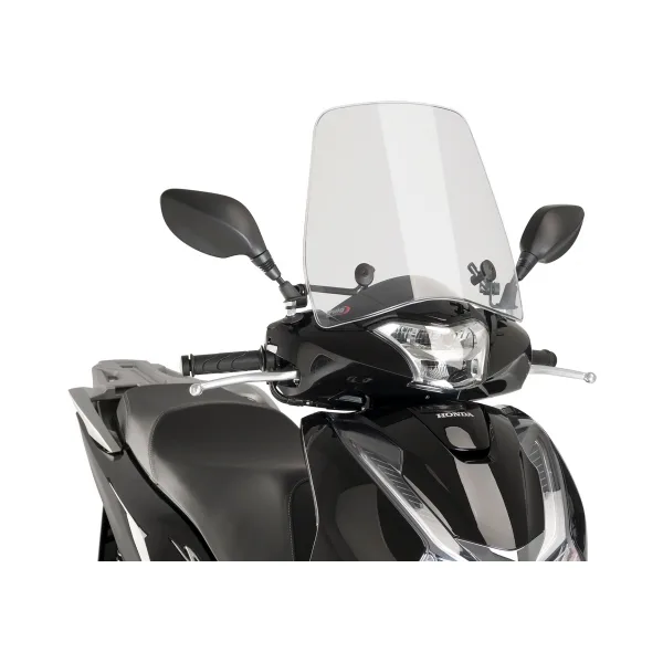 Puig Слюда Urban за Honda SH 125i (2018–2020), SH 150i (2017–2020) – Опушена