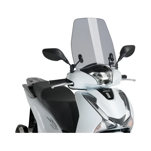 Puig Слюда Urban за Honda SH 125i (2018–2020), SH 150i (2017–2020) – Опушена