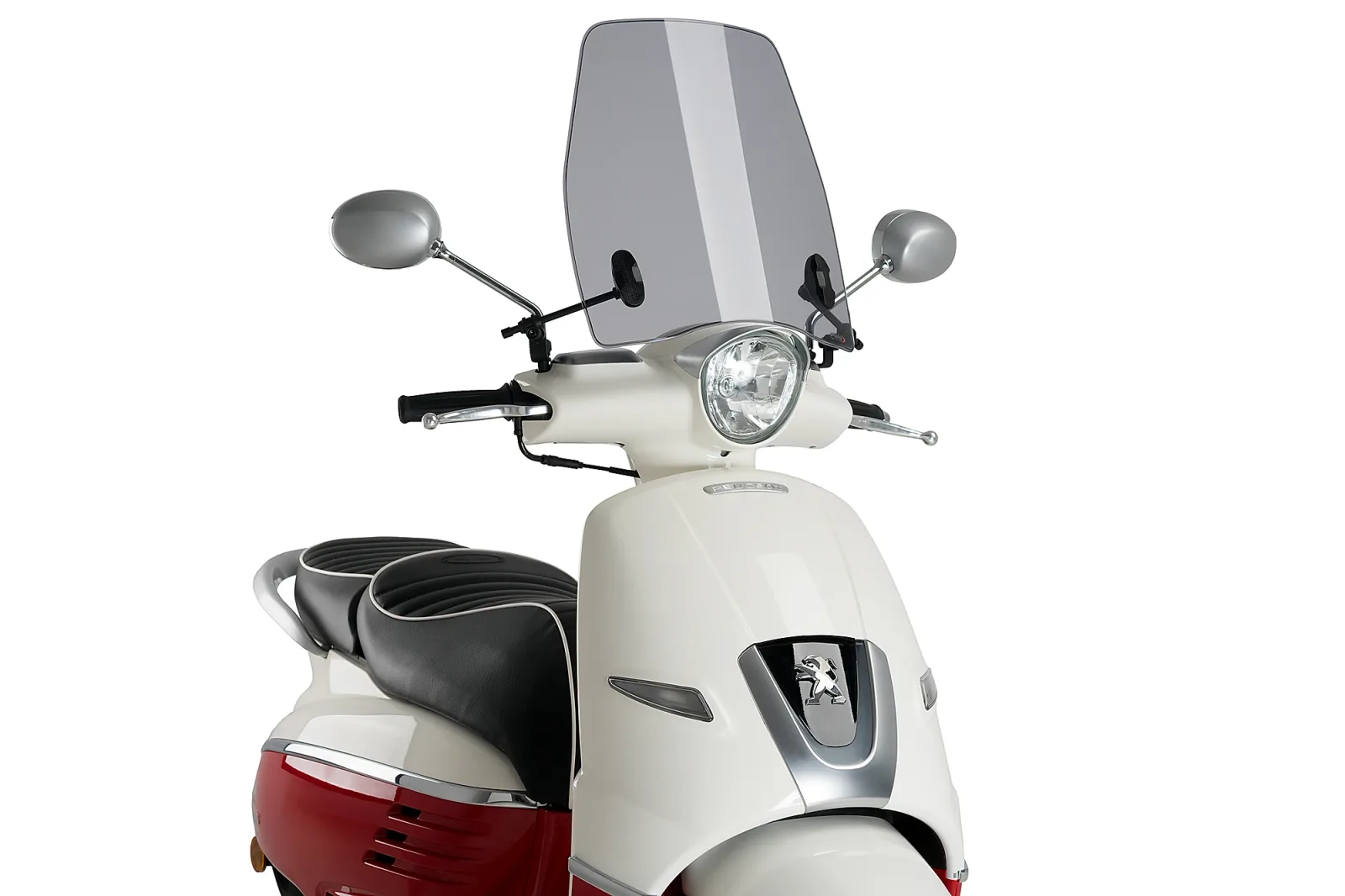 Puig Слюда Urban за Peugeot Django (2016–2025) – Опушена
