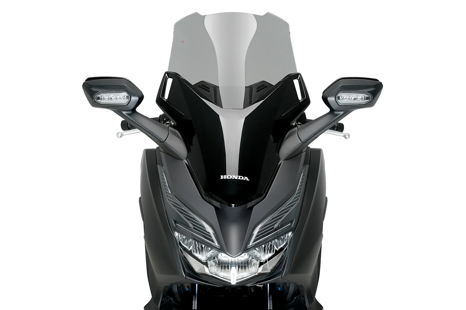 Puig Слюда V-Tech Line Sport за Honda Forza 125 (2018–2020), Forza 300 (2018–2020) – Опушена