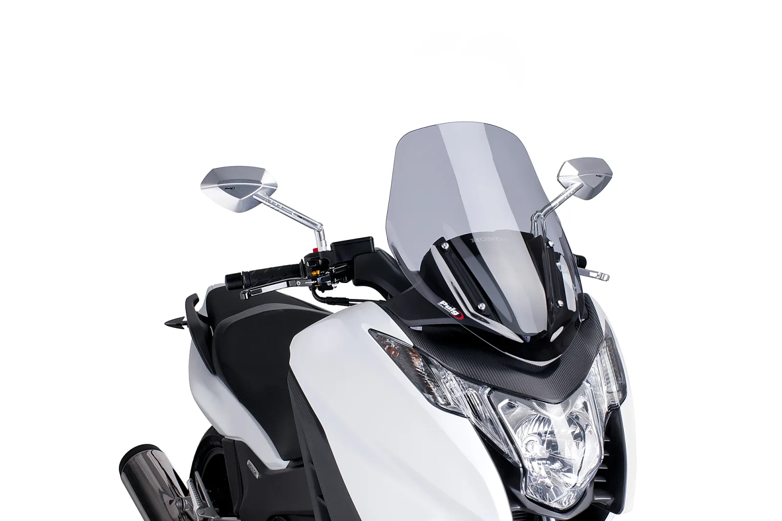 Puig Слюда V-Tech Line Sport за Honda NC 750 Integra (2014–2020) – Опушена