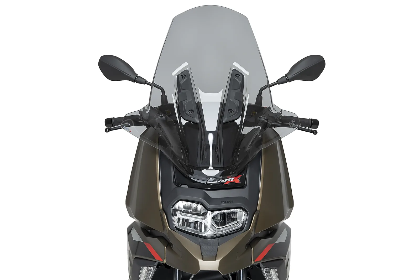 Puig Слюда V-Tech Line Touring за BMW C 400 X (2019–2026) – Опушена