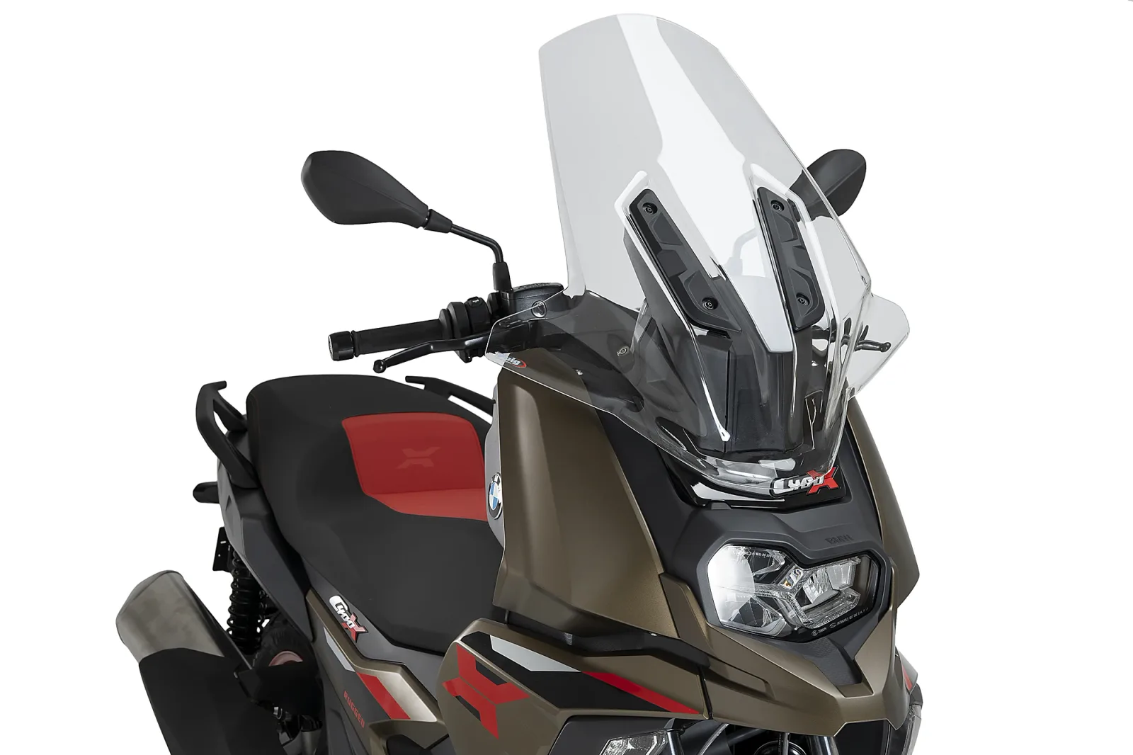 Puig Слюда V-Tech Line Touring за BMW C 400 X (2019–2026) – Прозрачна
