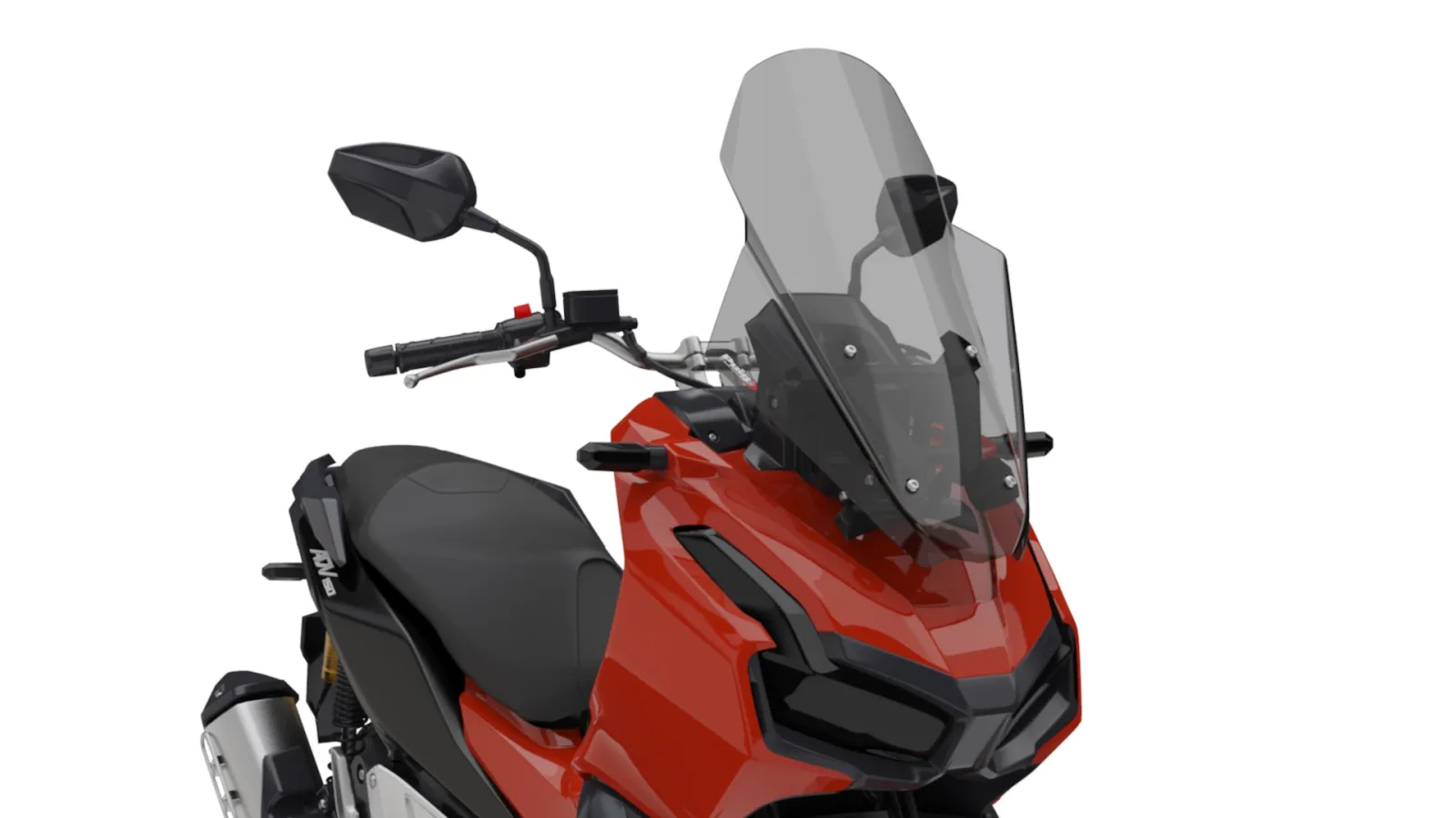 Puig Слюда V-Tech Line Touring за Honda ADV 150 (2023), ADV 160 (2023–2026) – Опушена