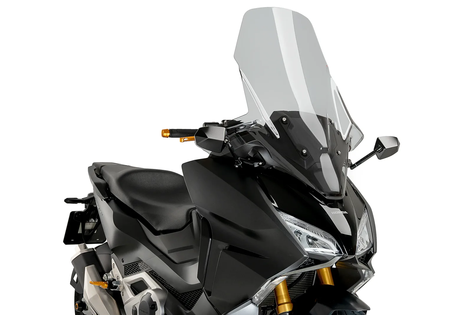Puig Слюда V-Tech Line Touring за Honda Forza 750 (2021–2024) – Опушена