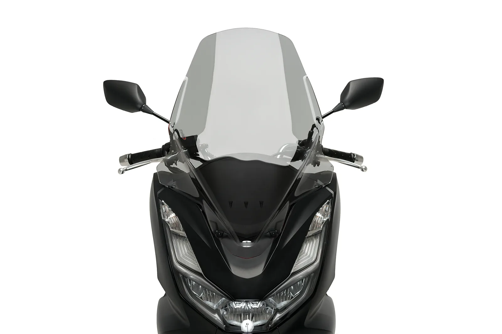 Puig Слюда V-Tech Line Touring за Honda PCX 125 (2021–2024) – Опушена