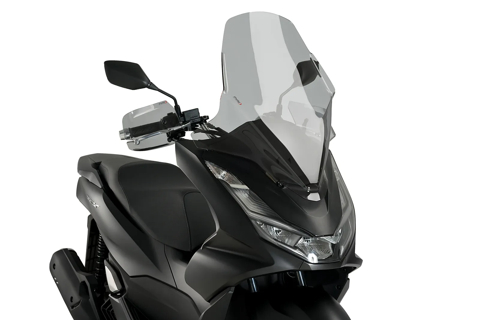 Puig Слюда V-Tech Line Touring за Honda PCX 125 (2021–2024) – Опушена