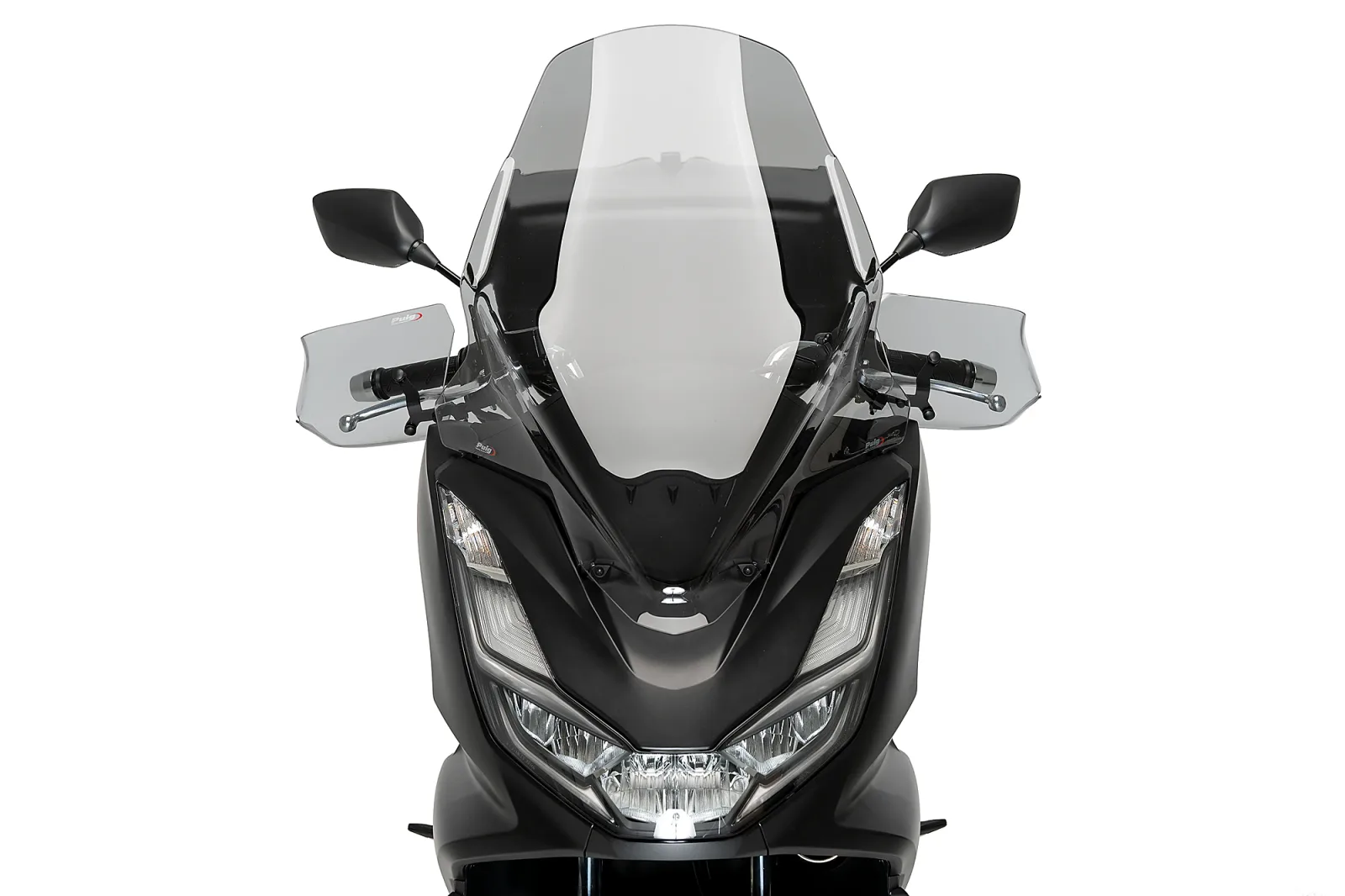 Puig Слюда V-Tech Line Touring за Honda PCX 125 (2021–2024) – Опушена