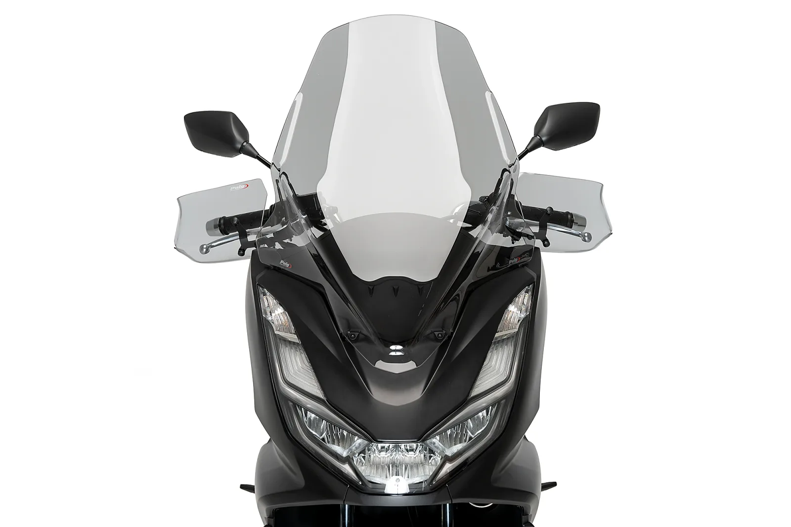 Puig Слюда V-Tech Line Touring за Honda PCX 125 (2021–2024) – Опушена