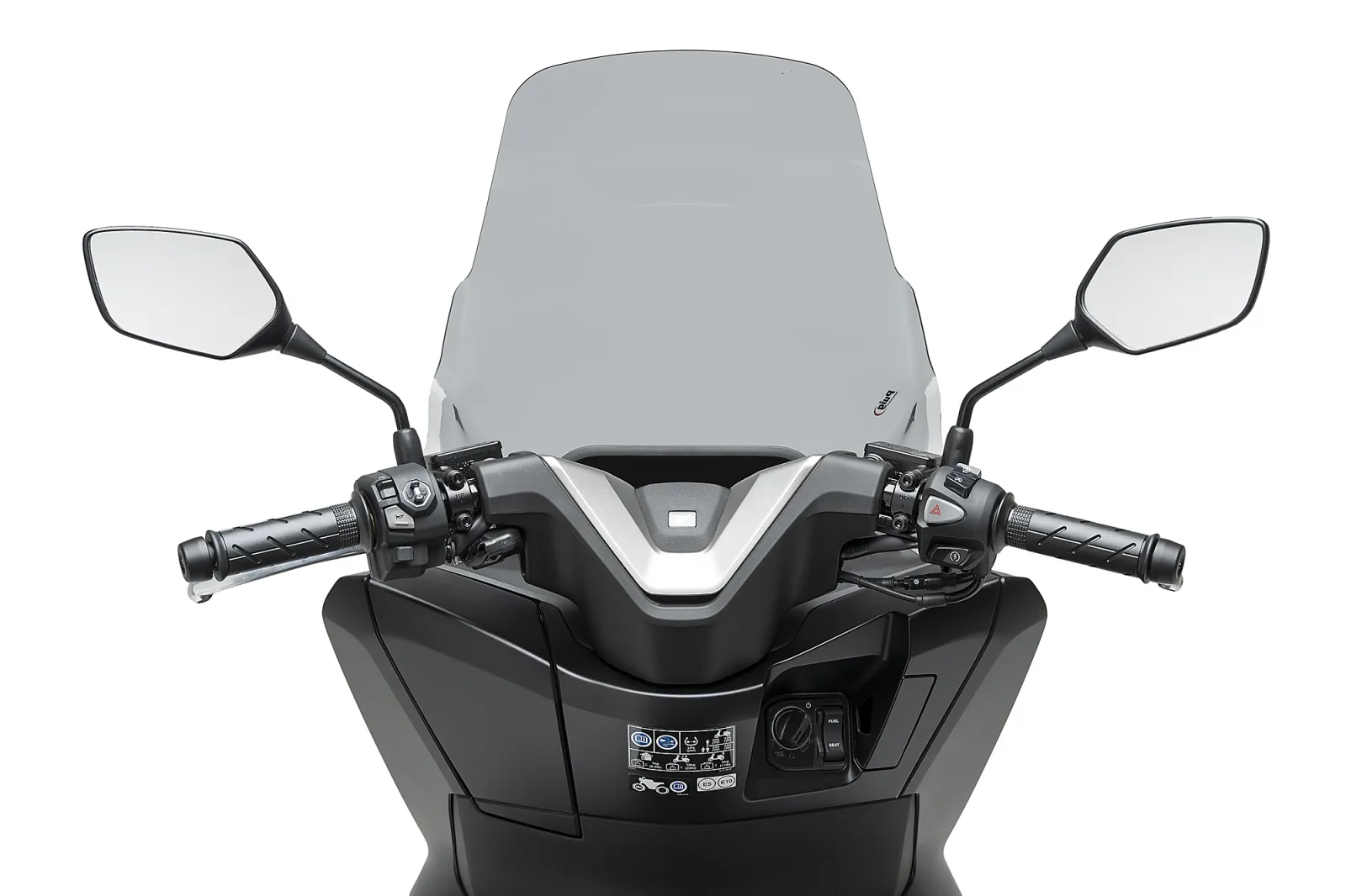 Puig Слюда V-Tech Line Touring за Honda PCX 125 (2025–2026) – Опушена