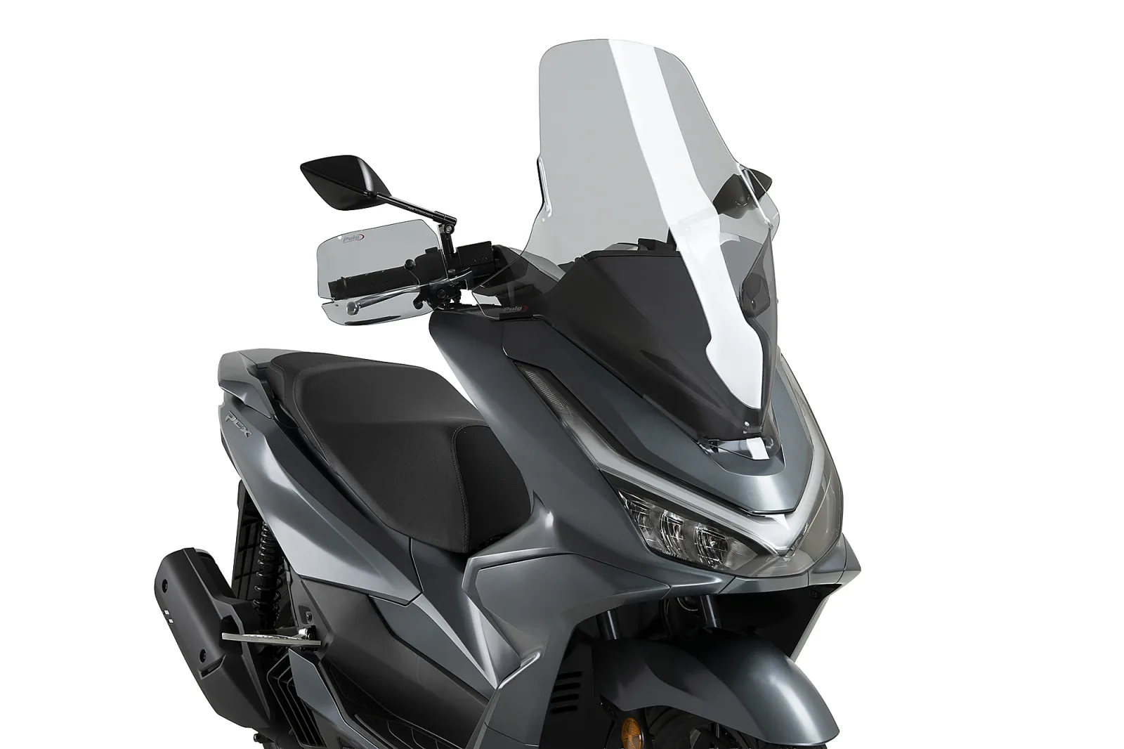 Puig Слюда V-Tech Line Touring за Honda PCX 125 (2025–2026) – Опушена