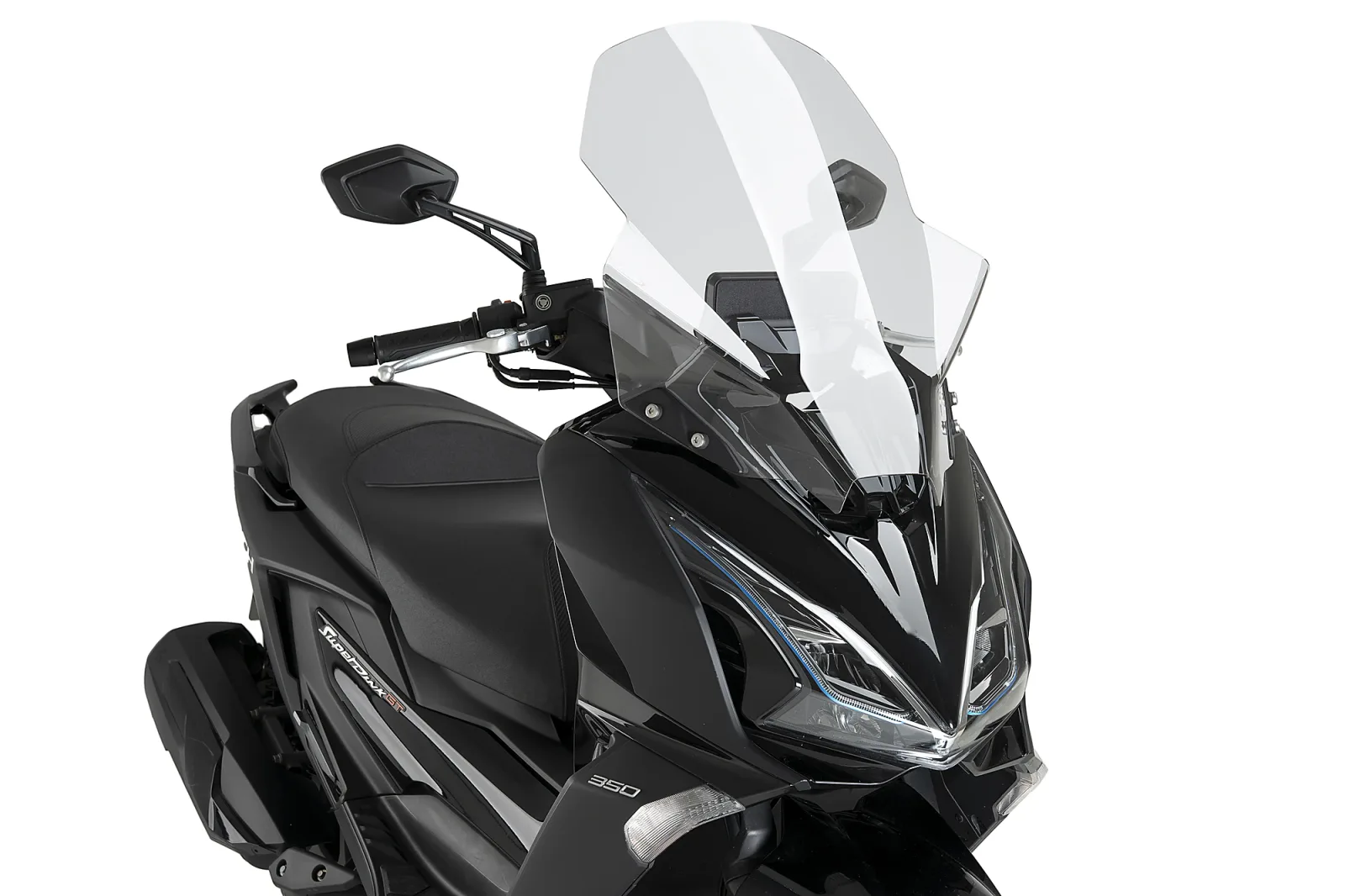 Puig Слюда V-Tech Line Touring за Kymco Super Dink 125 GT (2025–2026), Super Dink 350 GT (2025–2026) – Прозрачна
