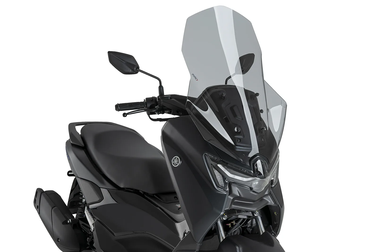 Puig Слюда V-Tech Line Touring за Yamaha N-Max 125 (2025–2026) – Опушена