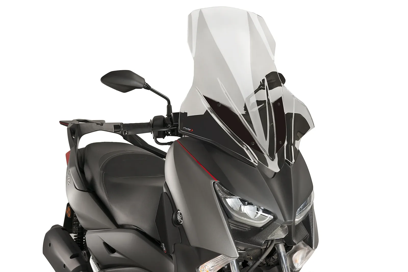 Puig Слюда V-Tech Line Touring за Yamaha X-Max 125 (2018–2022), X-Max 300 (2017–2022), X-Max 400 (2018–2023) – Опушена