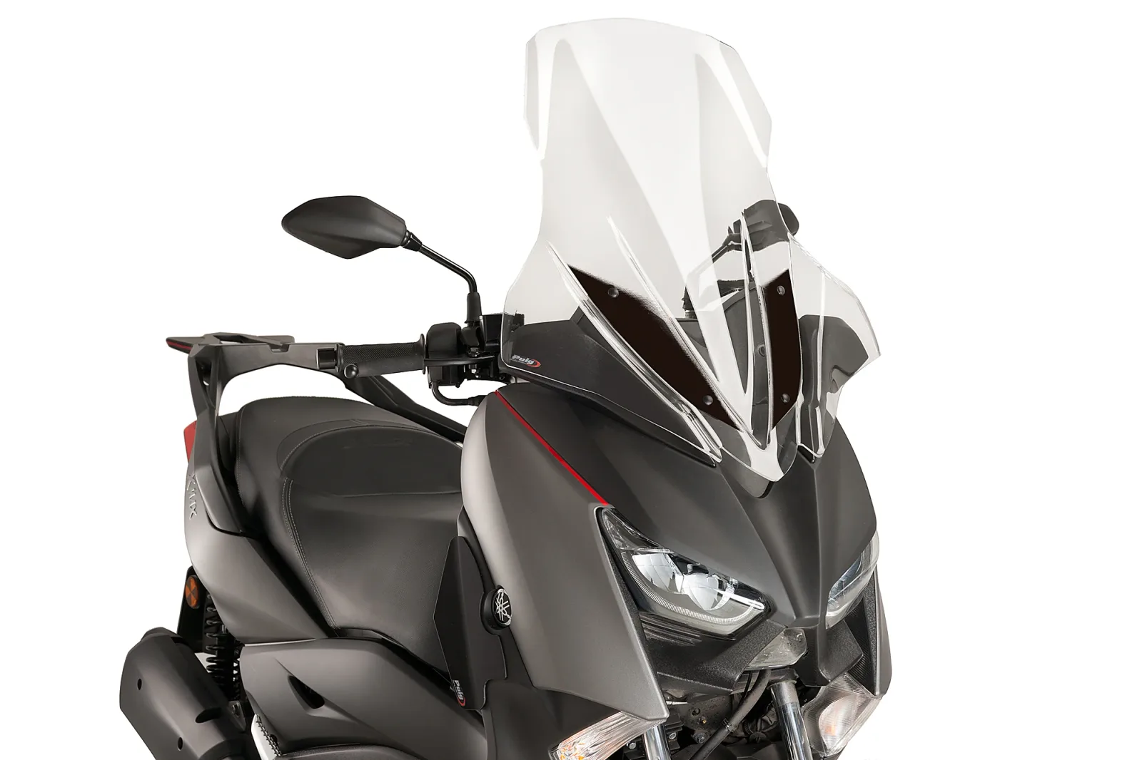 Puig Слюда V-Tech Line Touring за Yamaha X-Max 125 (2018–2022), X-Max 300 (2017–2022), X-Max 400 (2018–2023) – Прозрачна