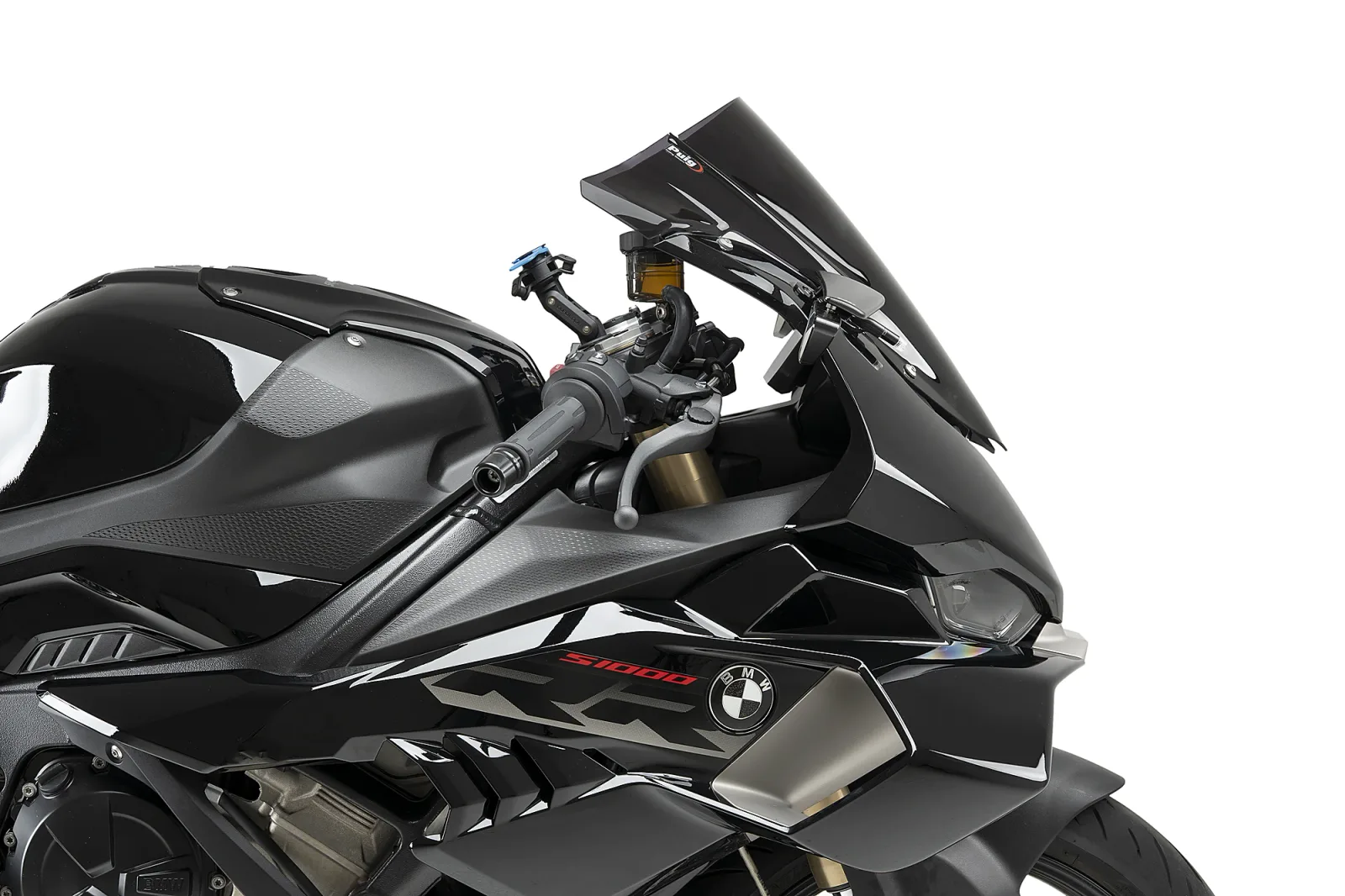 Puig Слюда Z-Racing за BMW S 1000 RR (2019–2026), M 1000 RR (2021–2022) – Тъмно опушена