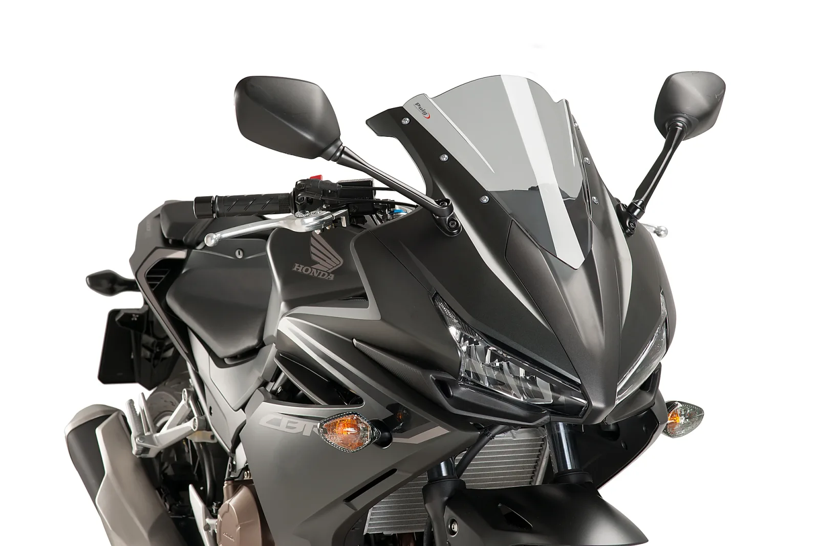 Puig Слюда Z-Racing за Honda CBR 500R (2016–2018) – Опушена