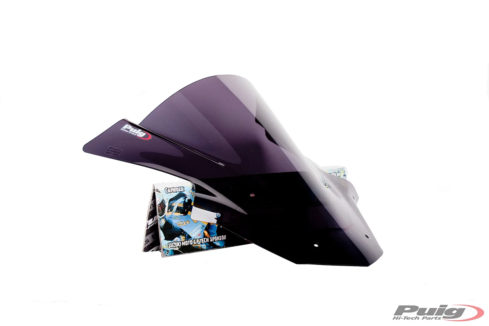 Puig Слюда Z-Racing за Kawasaki ZX-10R (2011–2015) – Тъмно опушена