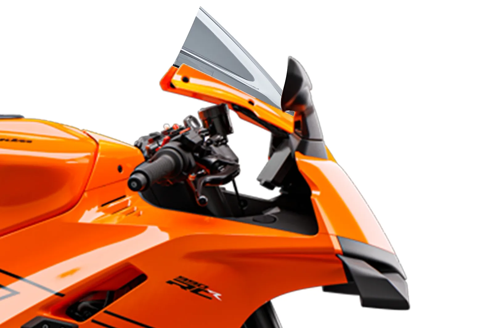 Puig Слюда Z-Racing за KTM 990 RC R (2026) – Опушена