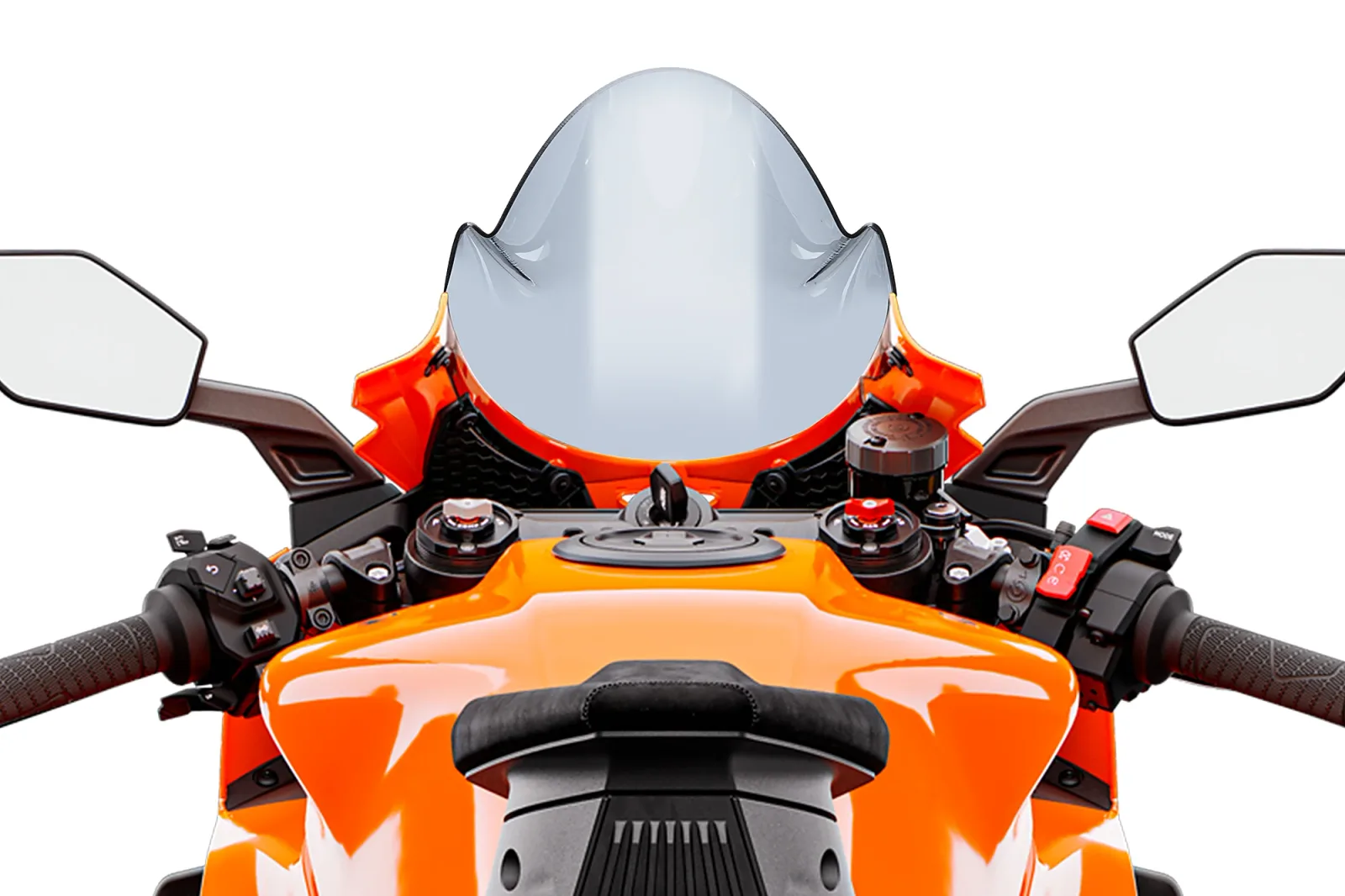 Puig Слюда Z-Racing за KTM 990 RC R (2026) – Опушена