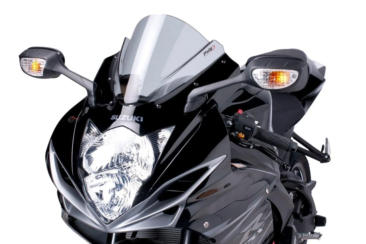 Puig Слюда Z-Racing за Suzuki GSX-R 600 (2011–2016), GSX-R 750 (2011–2016) – Опушена
