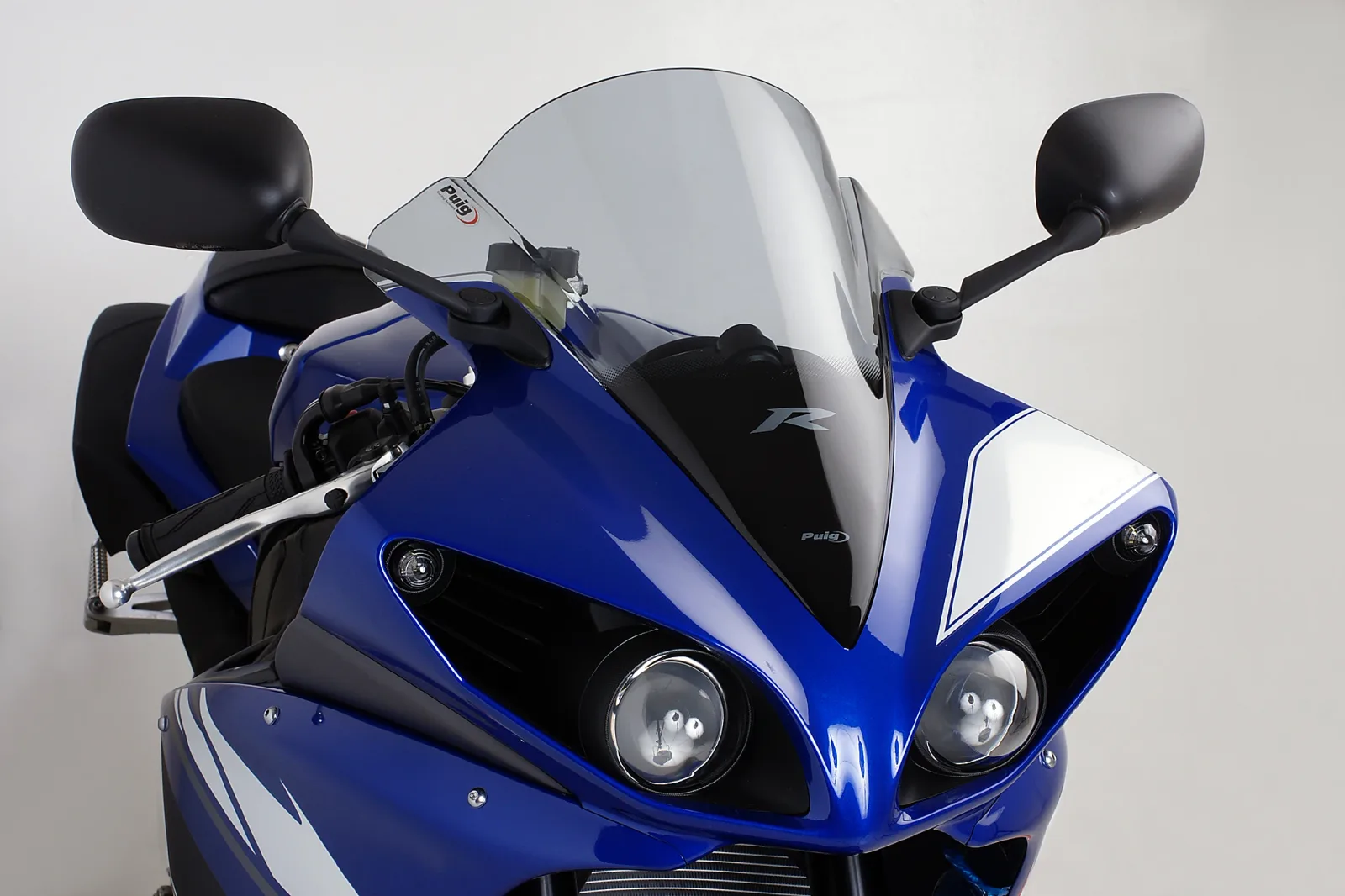 Puig Слюда Z-Racing за Yamaha YZF-R1 (2009–2014) – Опушена