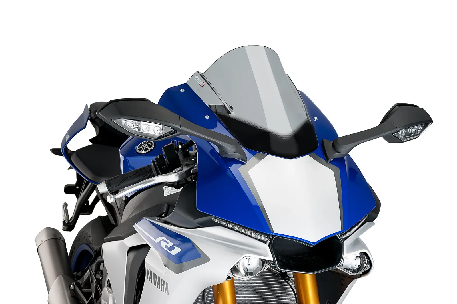 Puig Слюда Z-Racing за Yamaha YZF-R1 (2015–2019), YZF-R1M (2016–2019) – Опушена