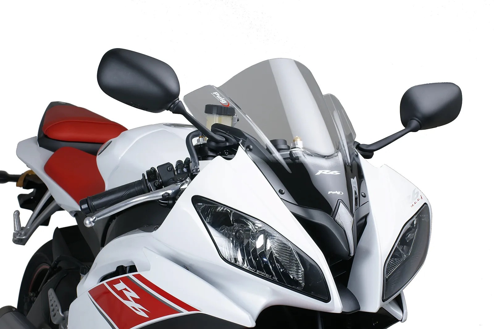 Puig Слюда Z-Racing за Yamaha YZF-R6 (2008–2016) – Прозрачна