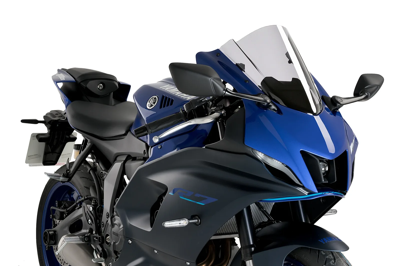 Puig Слюда Z-Racing за Yamaha YZF-R6 (2017–2026), YZF-R7 (2022–2026) – Опушена