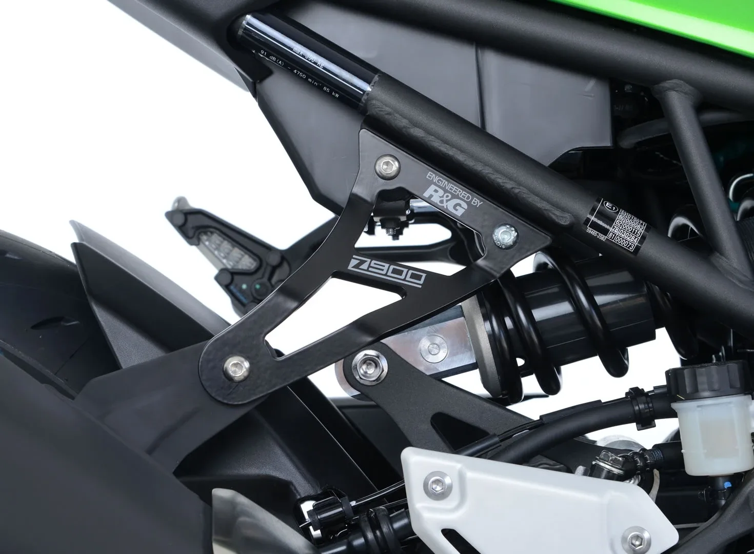 R&G Държач за ауспух (комплект) за Kawasaki Z900 (2017+)