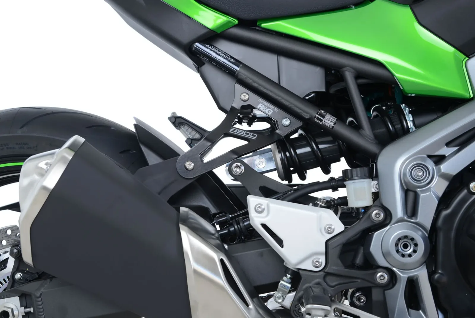 R&G Държач за ауспух (комплект) за Kawasaki Z900 (2017+)