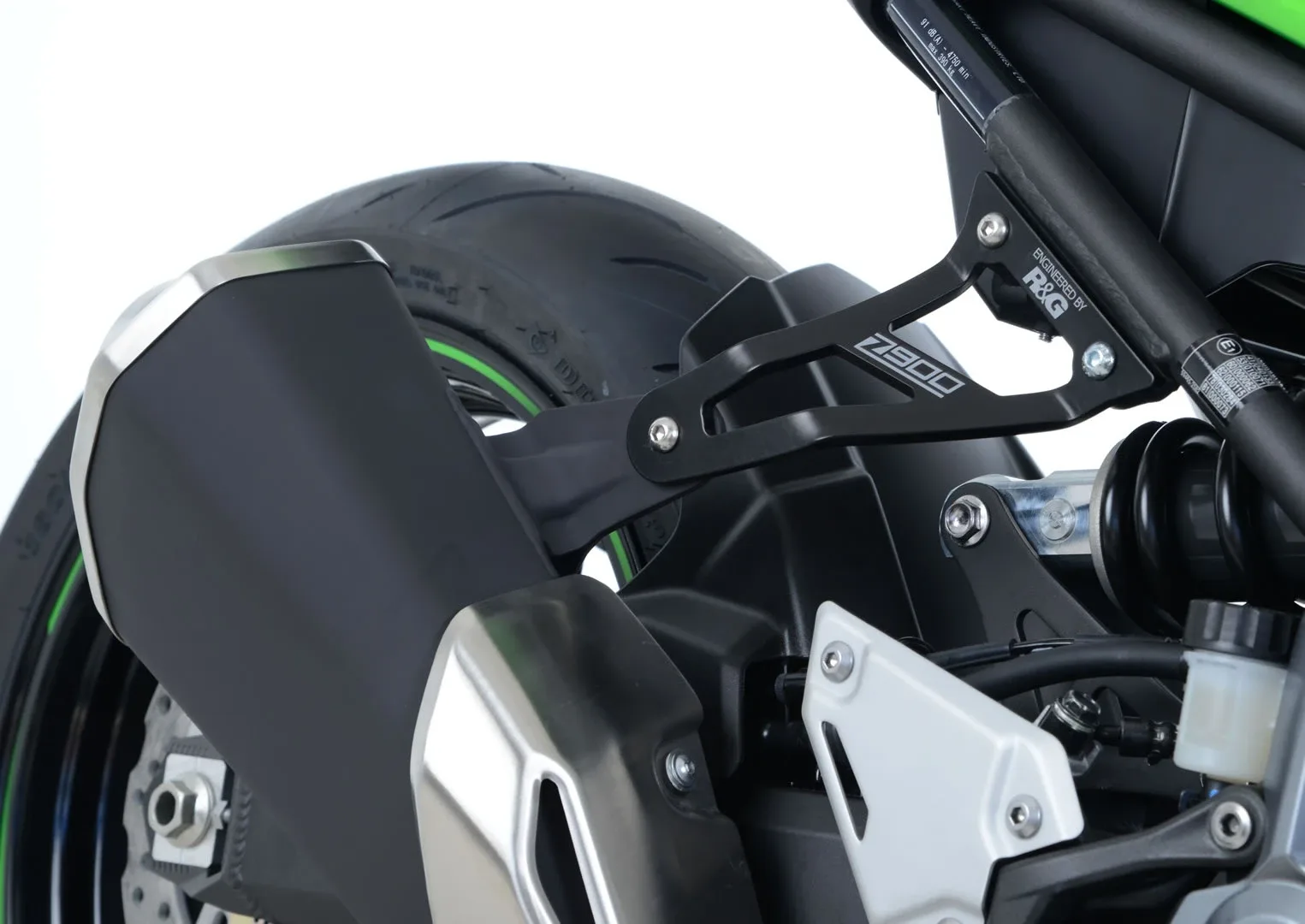 R&G Държач за ауспух за Kawasaki Z900 (2017+)