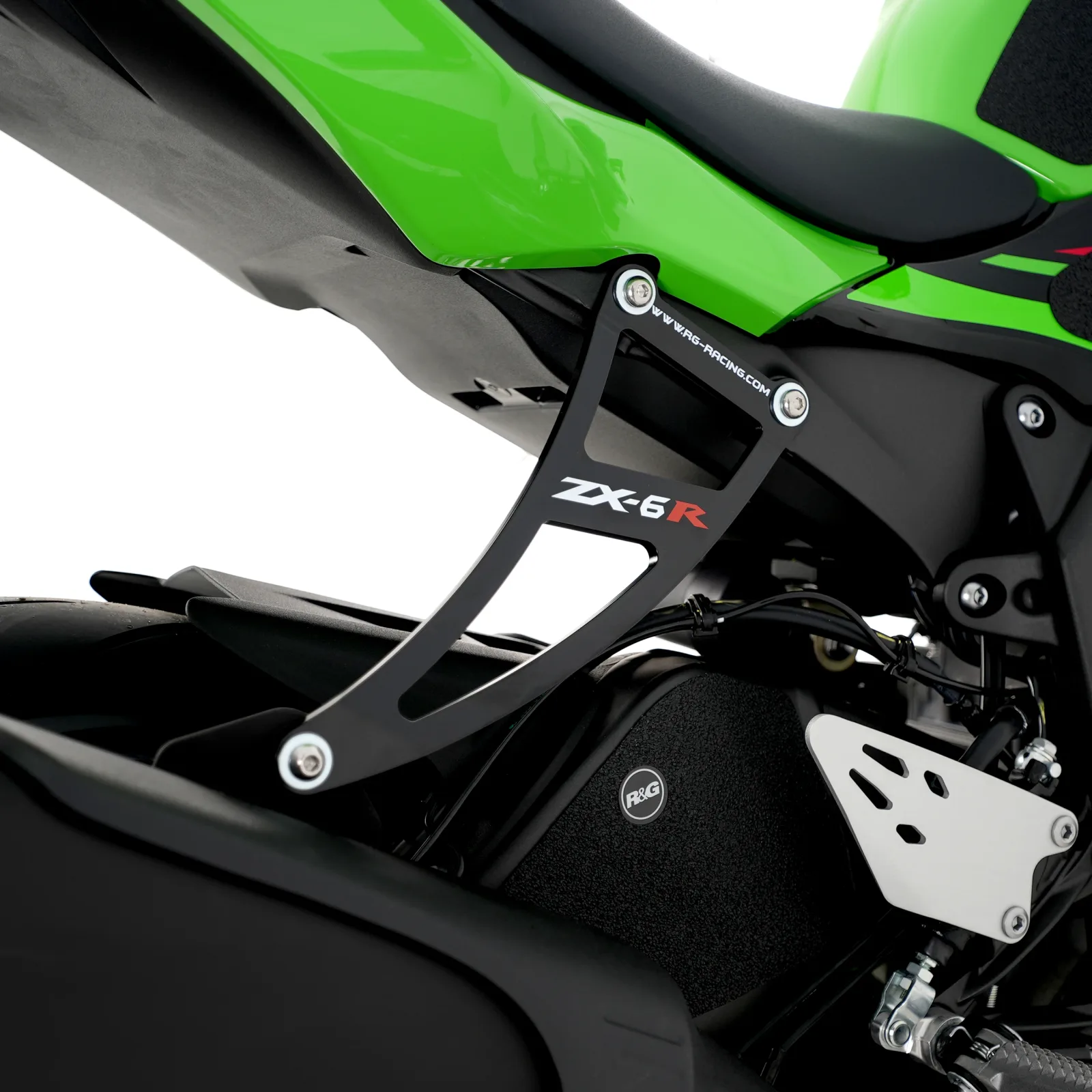 R&G Държач за ауспух за Kawasaki ZX-6R (2009+) (EH0043BK)