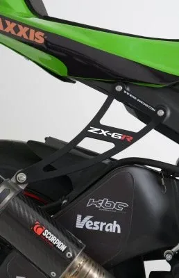 R&G Държач за ауспух за Kawasaki ZX-6R (2009+) (EH0043BKA)