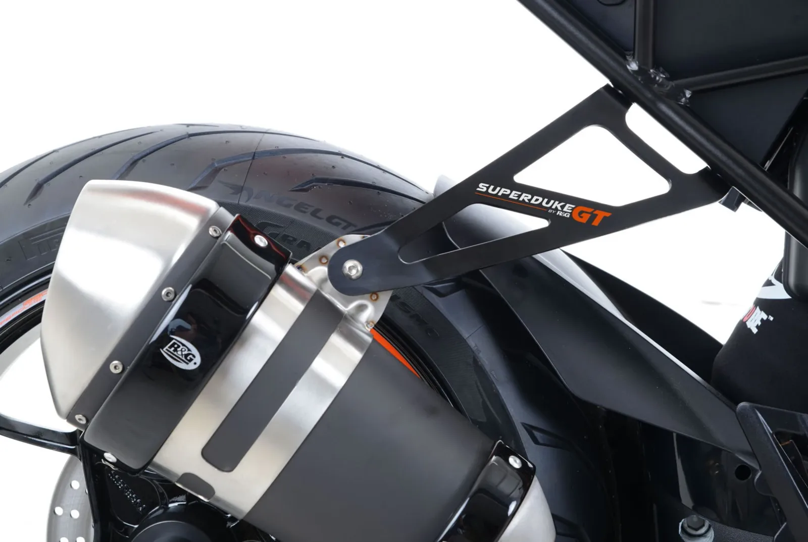 R&G Държач за ауспух за KTM 1290 Super Duke GT (2016–2024)