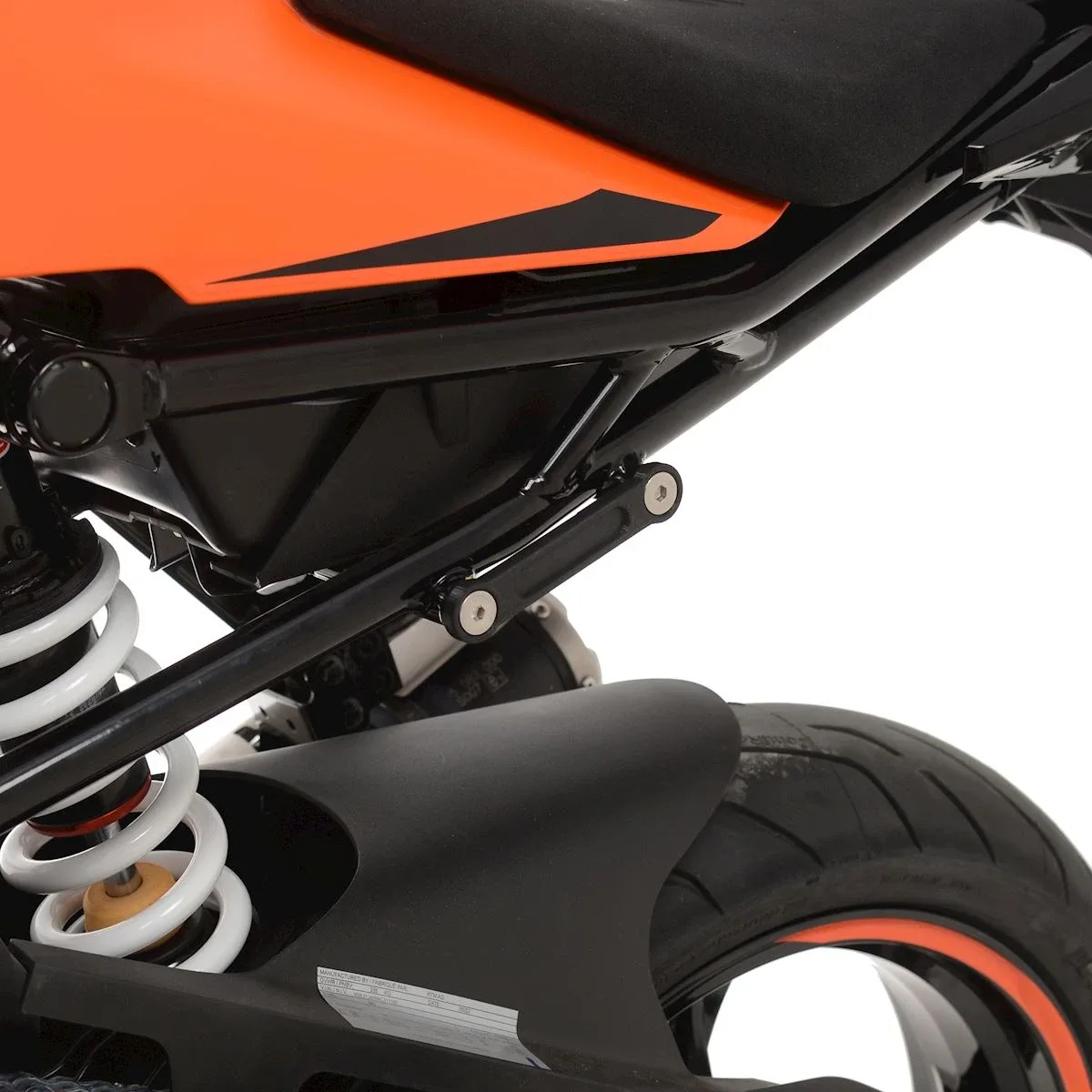 R&G Държач за ауспух за KTM RC 390 (2022+), RC 200 (2022), RC 125 (2022+) (EH0116BKA)