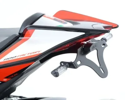R&G Държач за номер за Aprilia Tuono V4 1100 RR (2015–2020), RSV4 RR (2015–2019), RSV4 RF (2015–2019) и др.