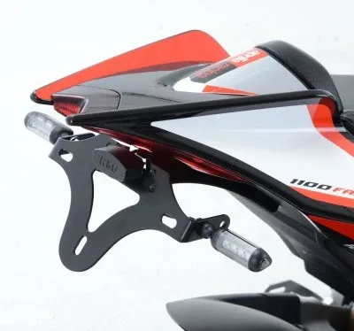 R&G Държач за номер за Aprilia Tuono V4 1100 RR (2015–2020), RSV4 RR (2015–2019), RSV4 RF (2015–2019) и др.
