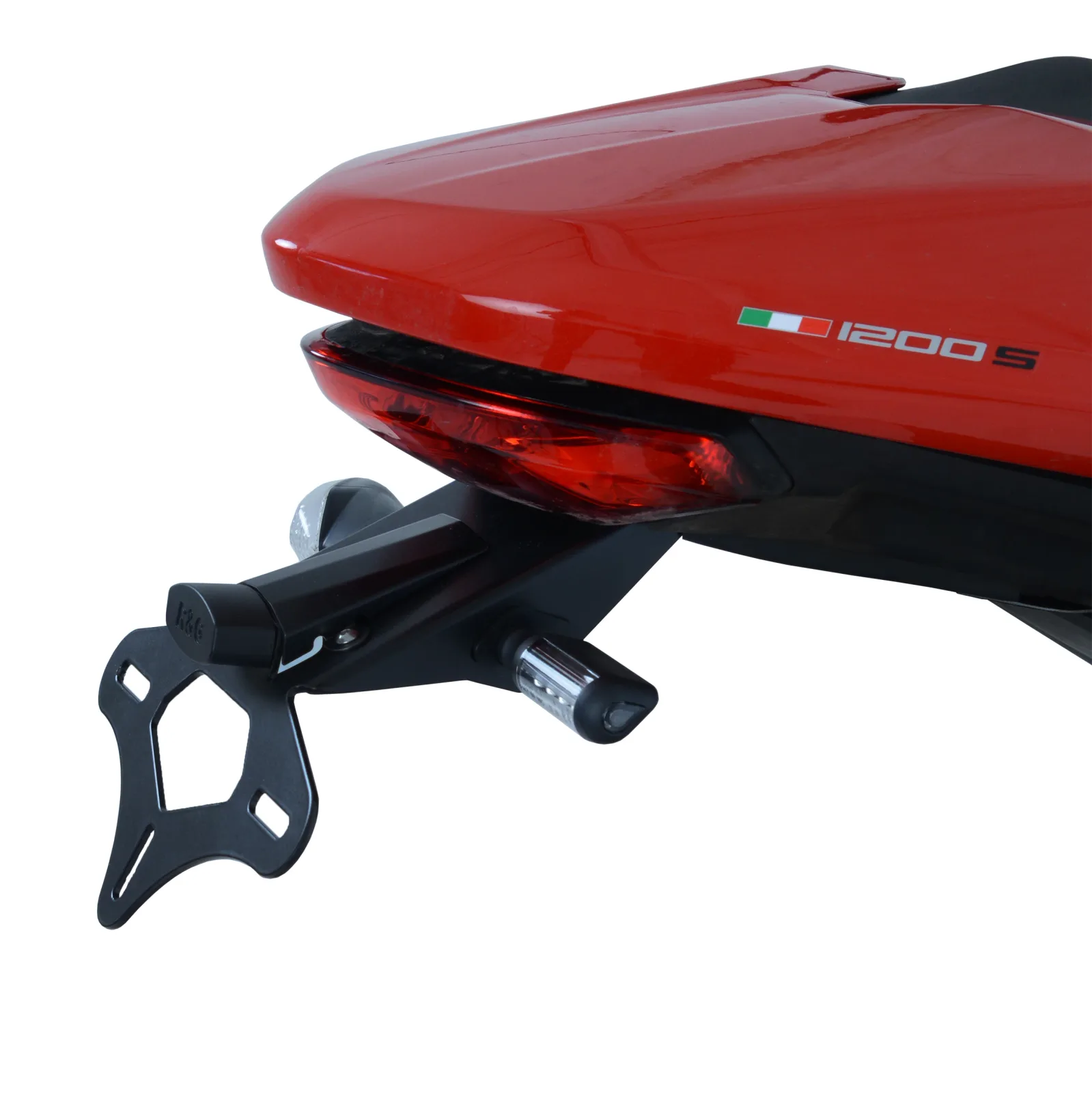 R&G Държач за номер за Ducati Monster 1200 (2017–2018), Monster 1200 R (2018–2019), Monster 1200 S (2018–2020) и др.