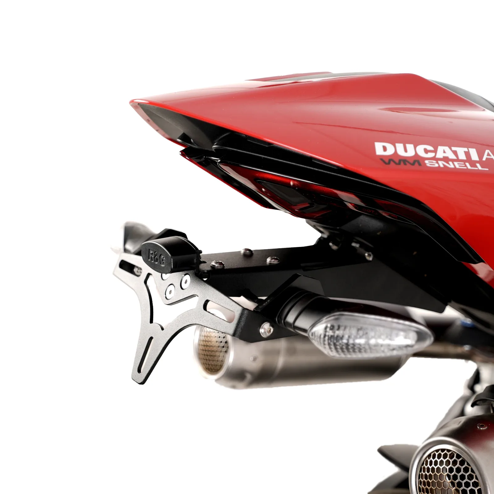 R&G Държач за номер за Ducati Panigale V4 (2025+), Streetfighter V4 (2025+), Streetfighter V4 S (2025+) и др. (LP0399BK)