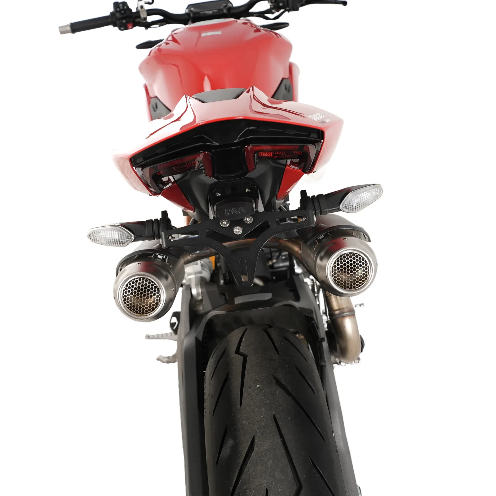 R&G Държач за номер за Ducati Panigale V4 (2025+), Streetfighter V4 (2025+), Streetfighter V4 S (2025+) и др. (LP0399BK)