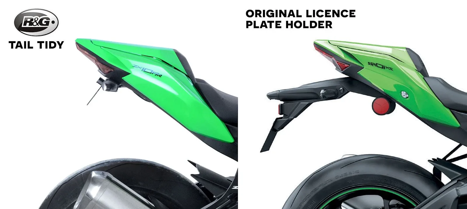 R&G Държач за номер за Kawasaki ZX-10RR (2021+), ZX-10R (2021+)