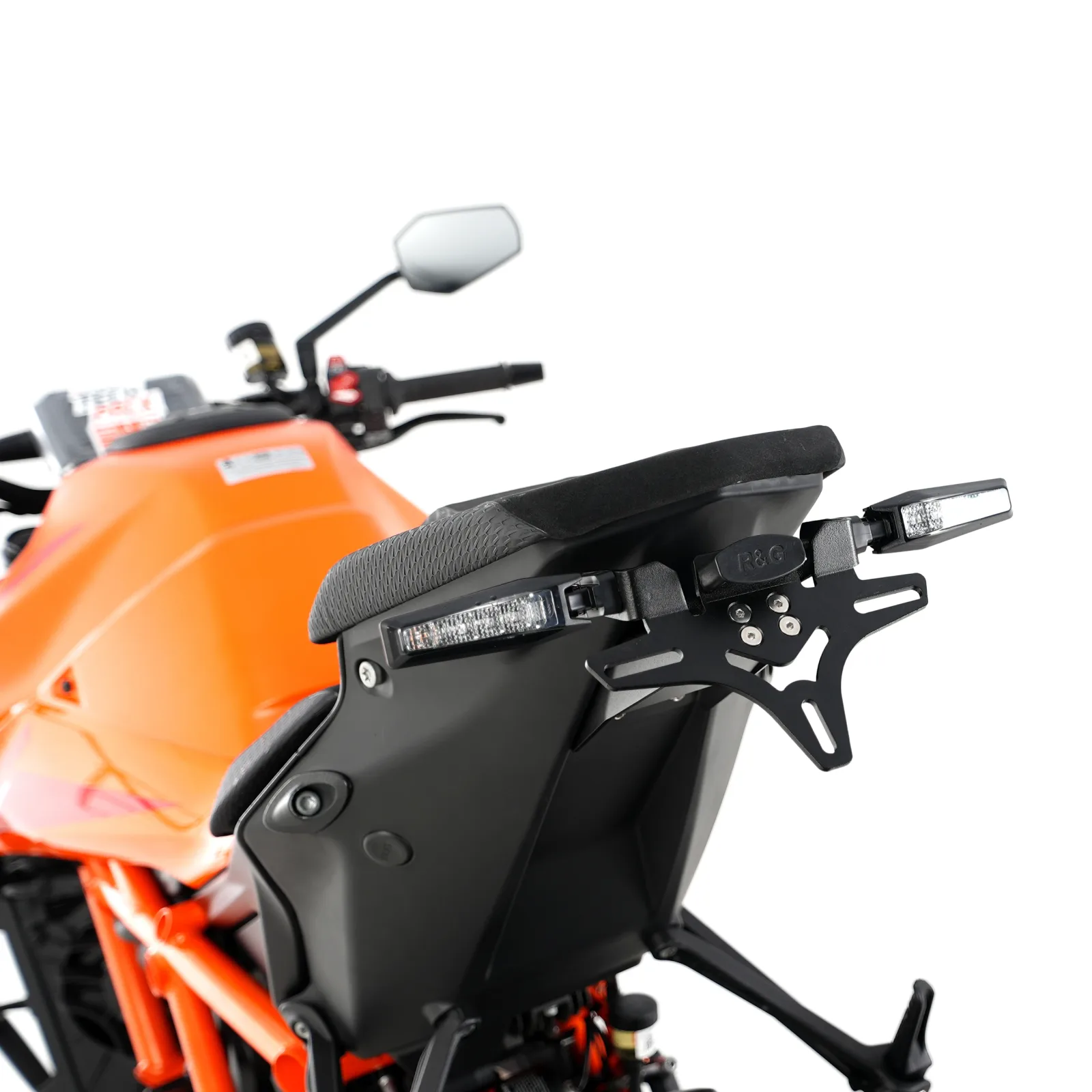 R&G Държач за номер за KTM 1390 Super Duke R Evo (2024+), 1390 Super Duke R (2024+), 990 Duke (2024)