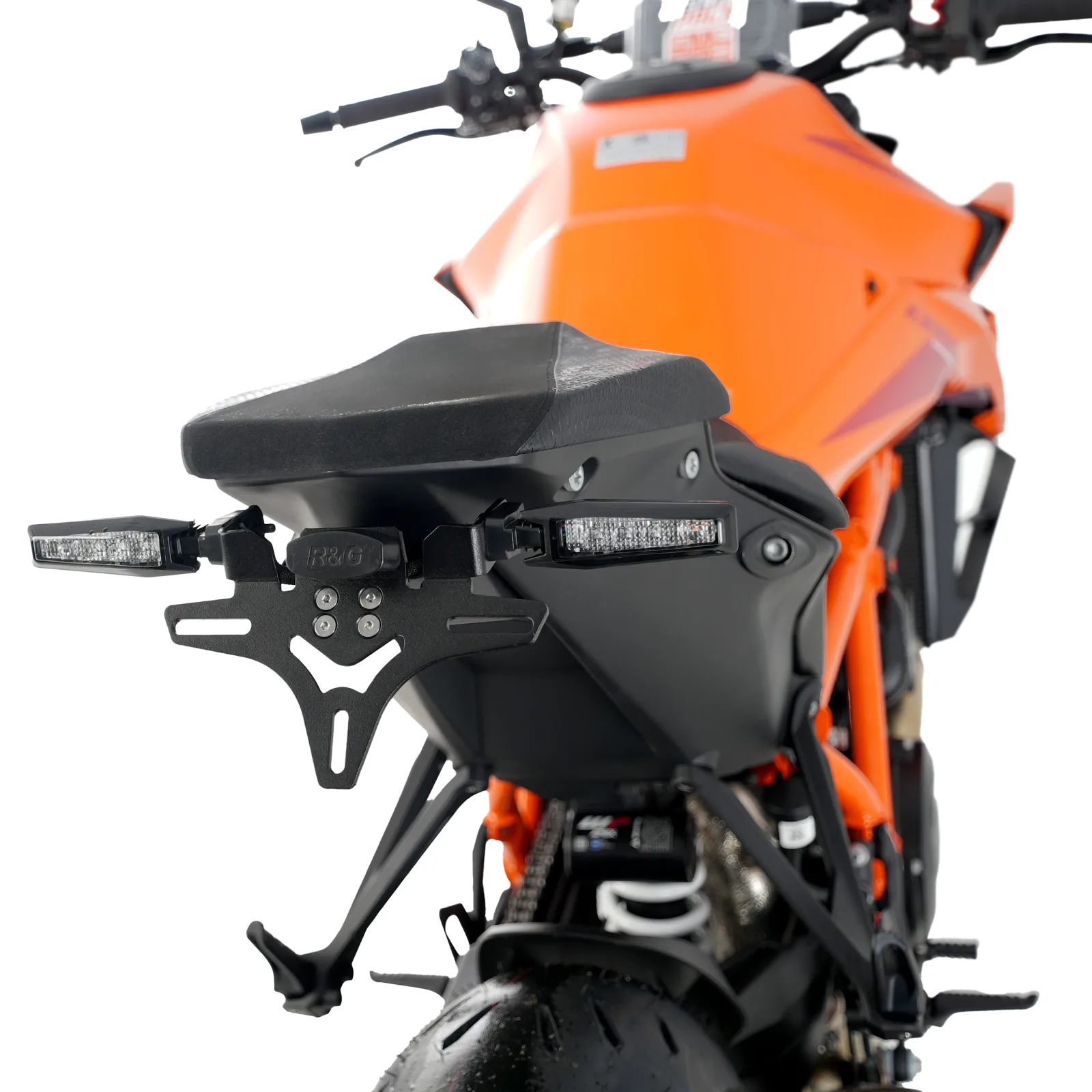 R&G Държач за номер за KTM 1390 Super Duke R Evo (2024+), 1390 Super Duke R (2024+), 990 Duke (2024)