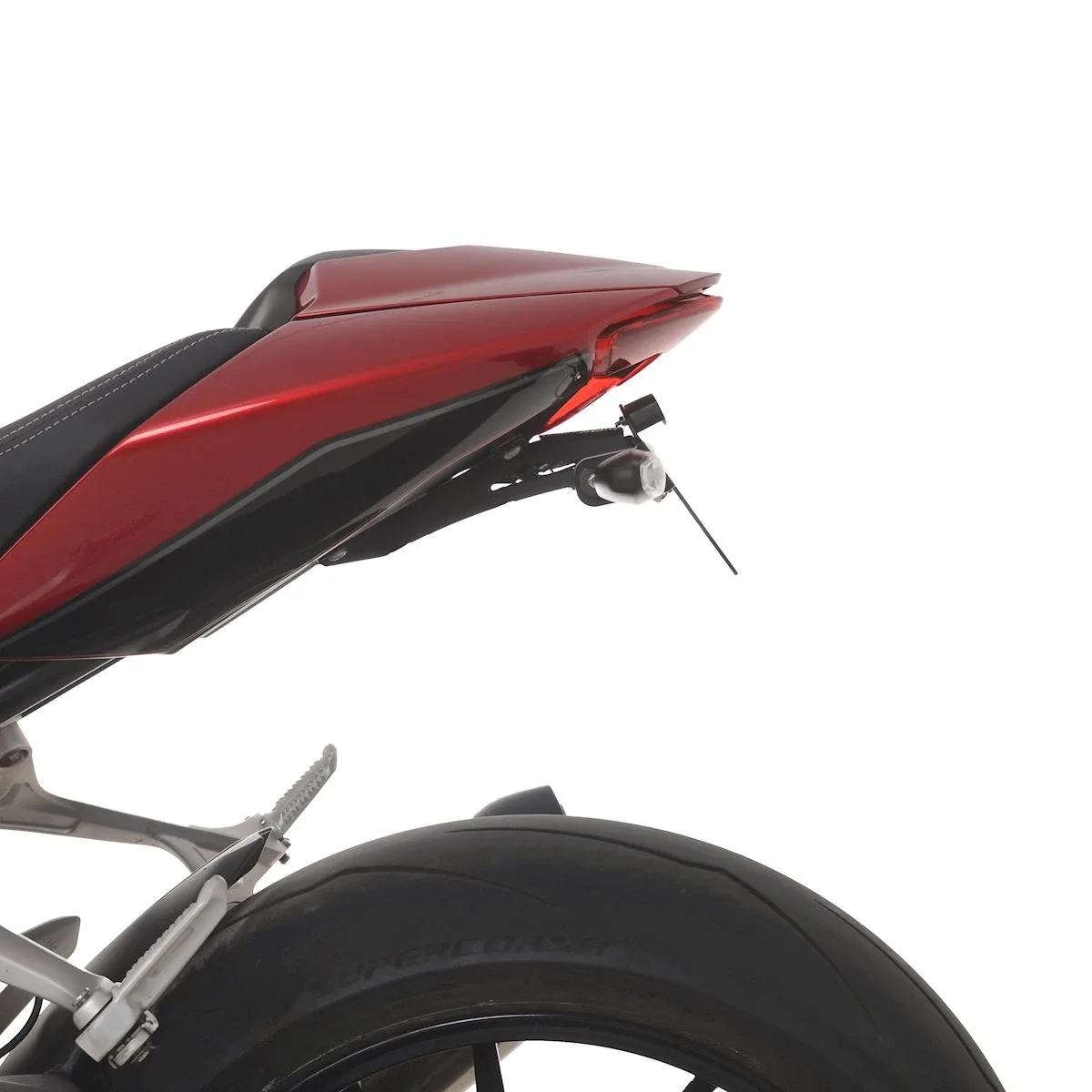 R&G Държач за номер за Triumph Speed Triple 1200 RS (2021+), Speed Triple 1200 RR (2022+) и др. (FE0320BK)