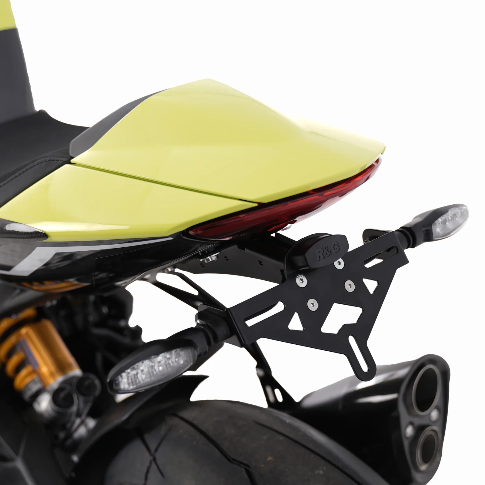 R&G Държач за номер за Triumph Speed Triple 1200 RS (2021+), Speed Triple 1200 RR (2022+) и др. (LP0320)