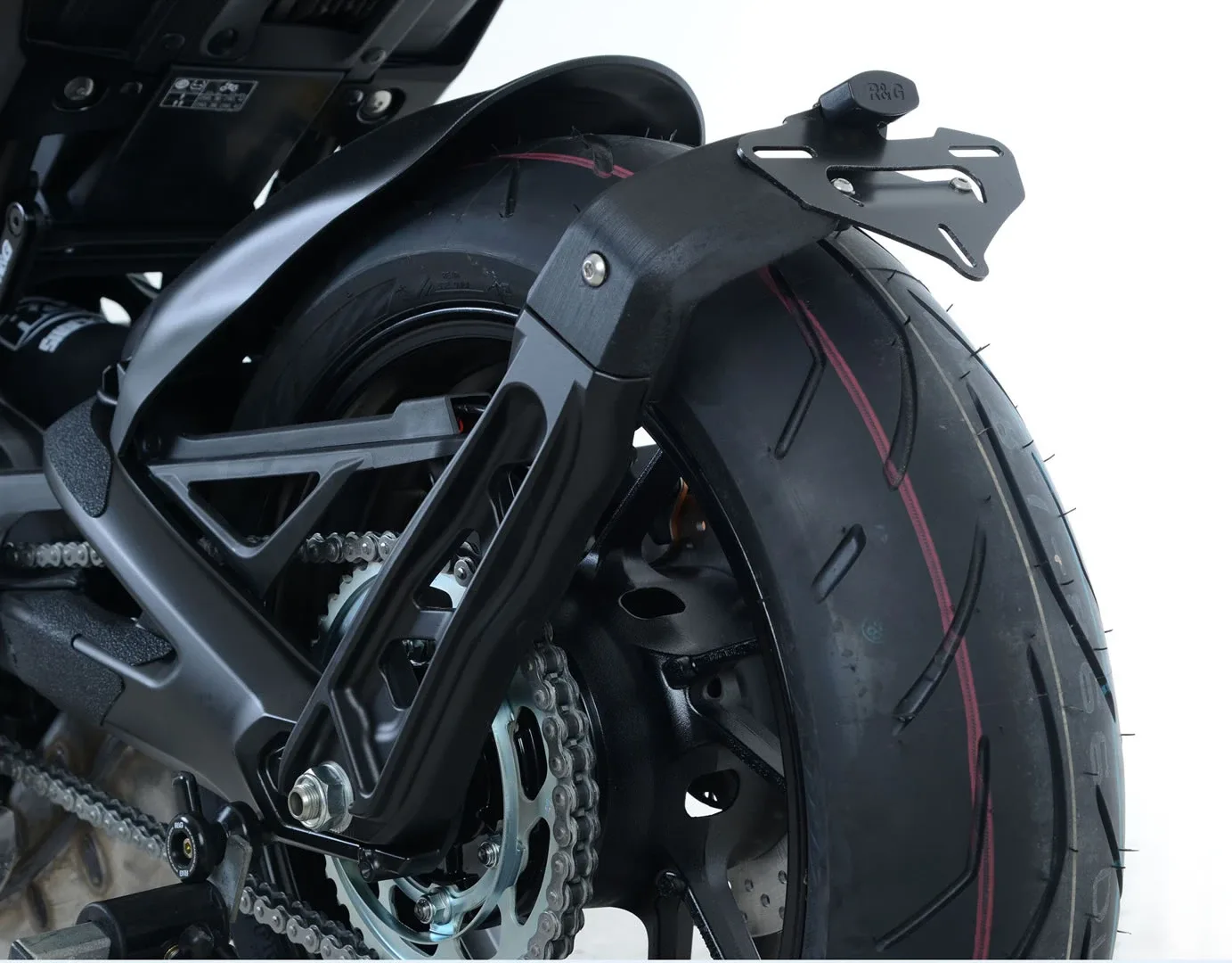 R&G Държач за номер за Yamaha MT-09 (2017–2020), MT-09 SP (2018–2020) (LP0215BK)