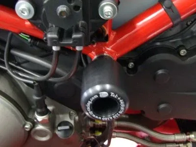 R&G Долни слайдери за рама за Ducati 1098 S, 848 (2008–2014), 1198 S (2009)