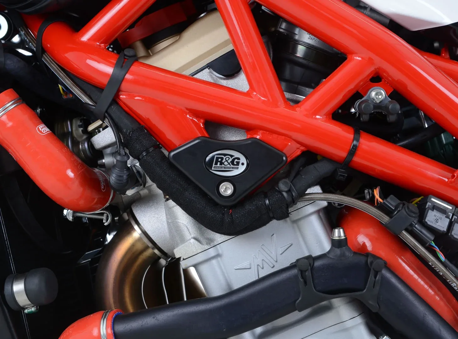 R&G Долни слайдери за рама за MV Agusta F4 RC (2015–2018)