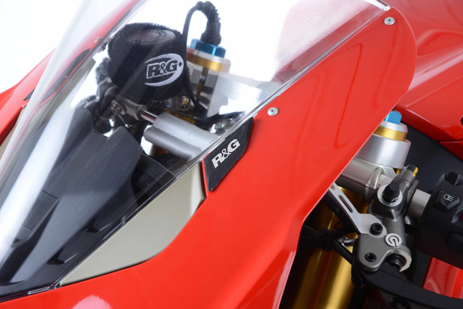 R&G Капачки за огледала за Ducati Panigale V4 (2017–2019), Panigale V4 S (2018–2024), Panigale V4 R (2019–2020) и др.